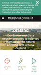 Mobile Screenshot of ourenvironment.scinfo.org.nz